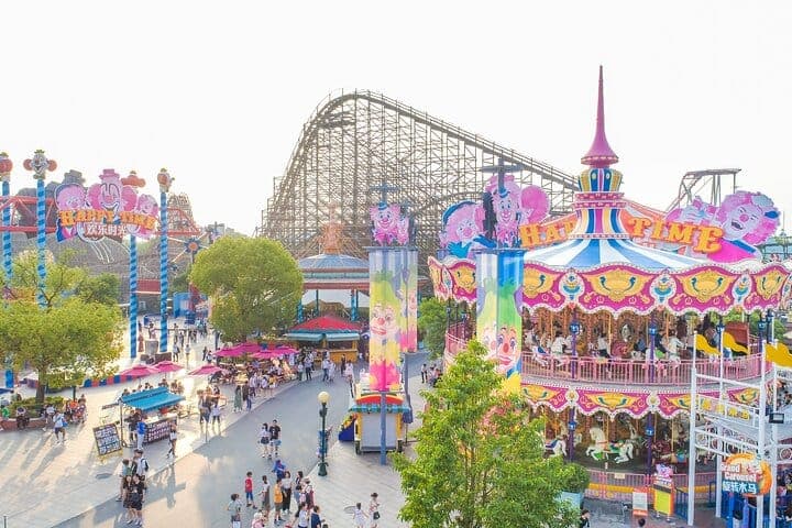 Однодневный пропуск в Shanghai Happy Valley