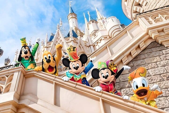 Tokyo Disney и город: индивидуальный тур, билет и трансфер в аэропорт