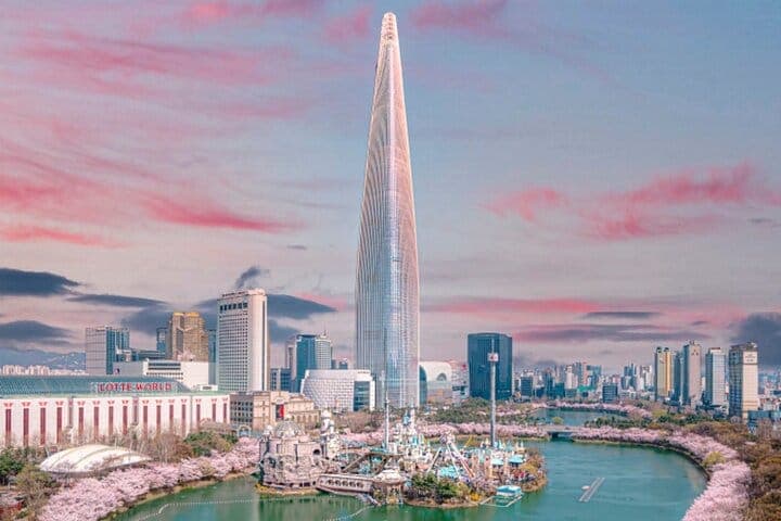 Сеул: дневной пропуск в Lotte World и билет на Seoul Sky