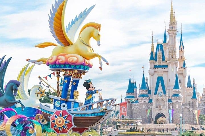 Токио: билет в два парка Tokyo Disneyland и Tokyo DisneySea на один день с метро — 5