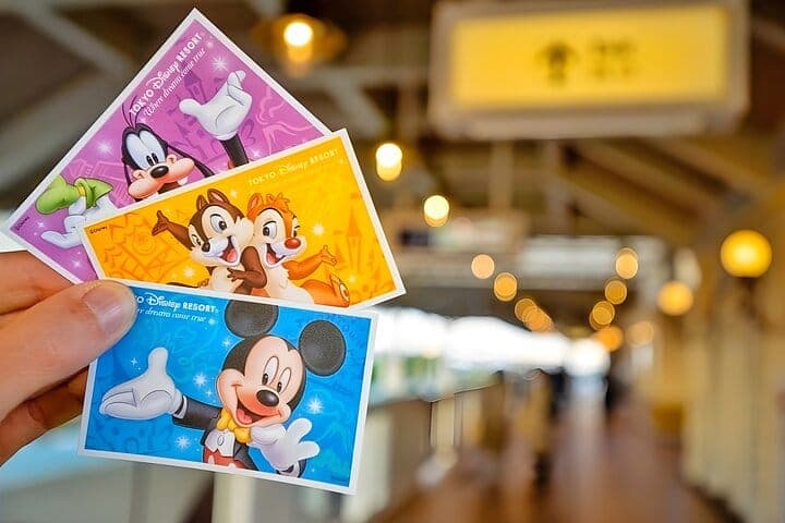 Билет в Tokyo Disneyland и дополнительный билет на метро Токио — 2